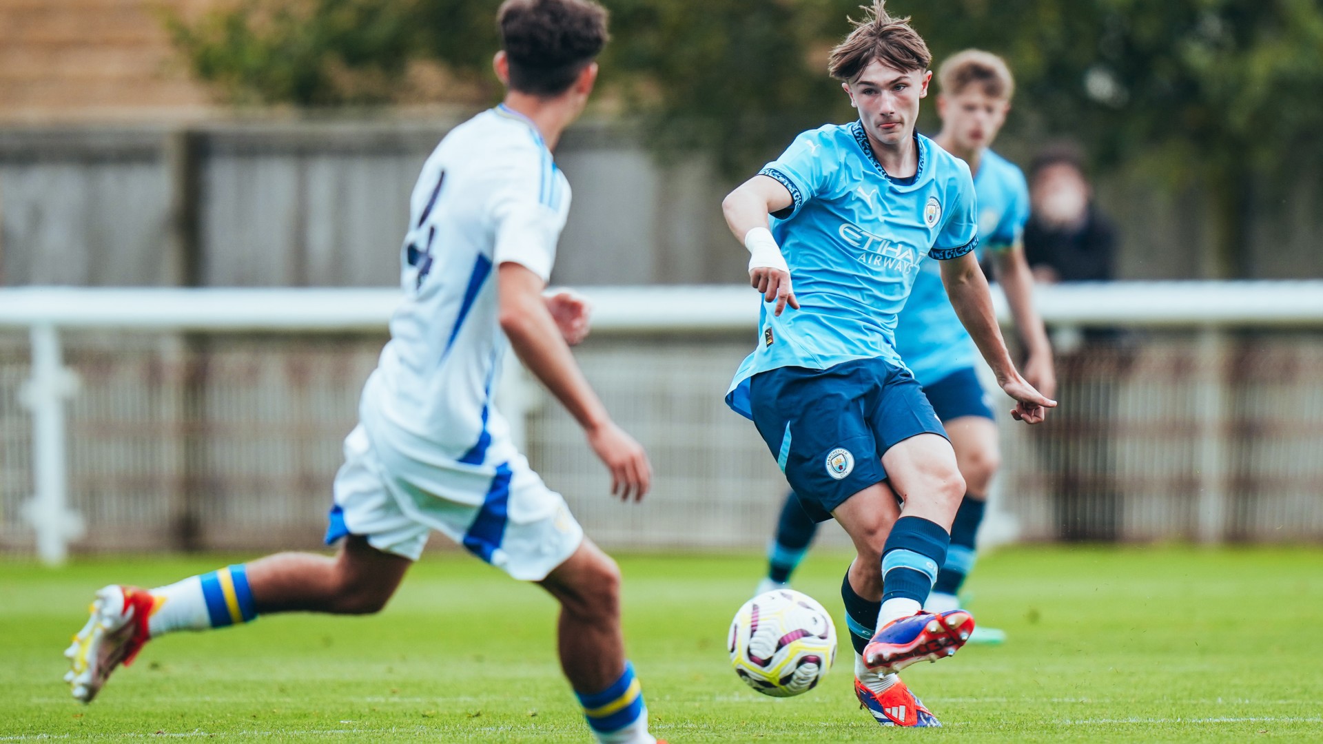 UNDER PRESSURE : Finlay Gorman looking calm in tight spaces.