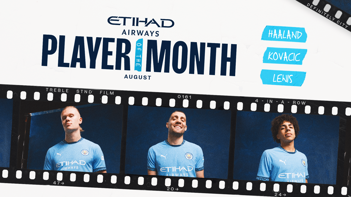 Etihad Player of the Month: August nominees