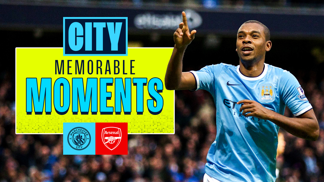 City v Arsenal: Memorable moments