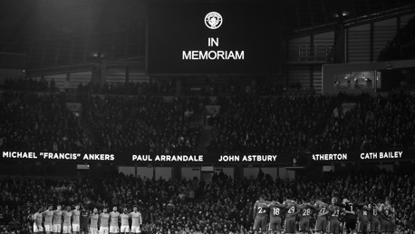 MEMORIAL GAME: This year we will remmeber those connected to the Club who have passed at the game against Crystal Palace