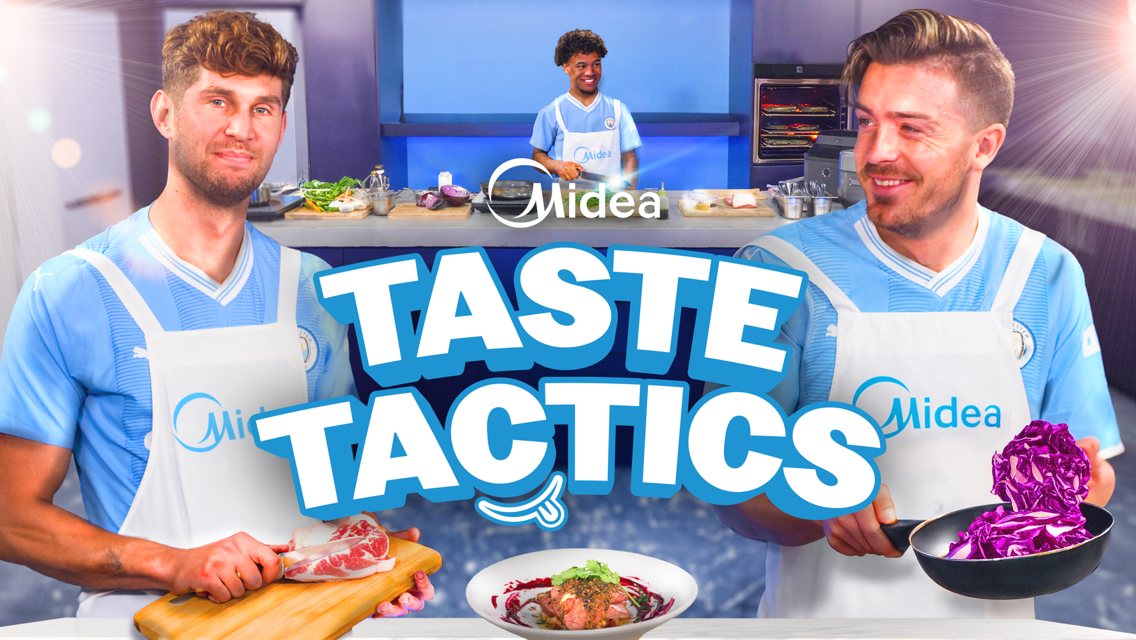 Midea Taste Tactics with Stones, Bobb and Grealish!