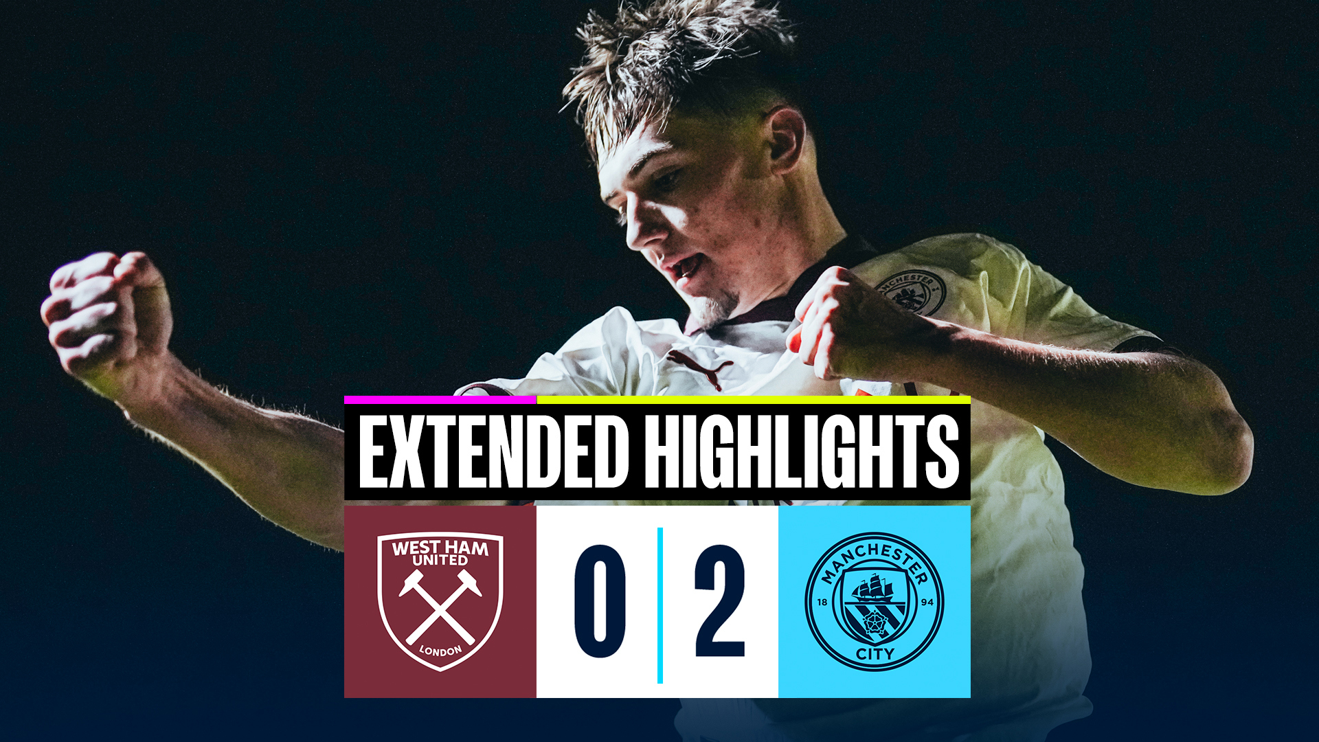 Extended FA Youth Cup highlights West Ham 02 City