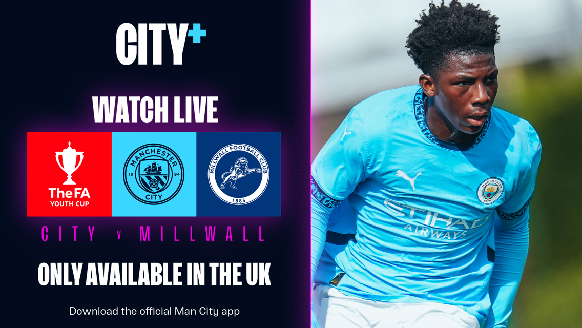 COMING UP: City v Millwall – FA Youth Cup 