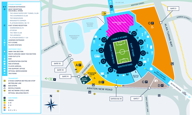 Away Fan Guide Etihad Stadium