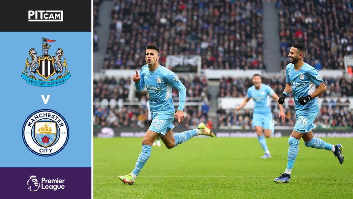 CITY+ Pitcam highlights: Newcastle 0-4 City