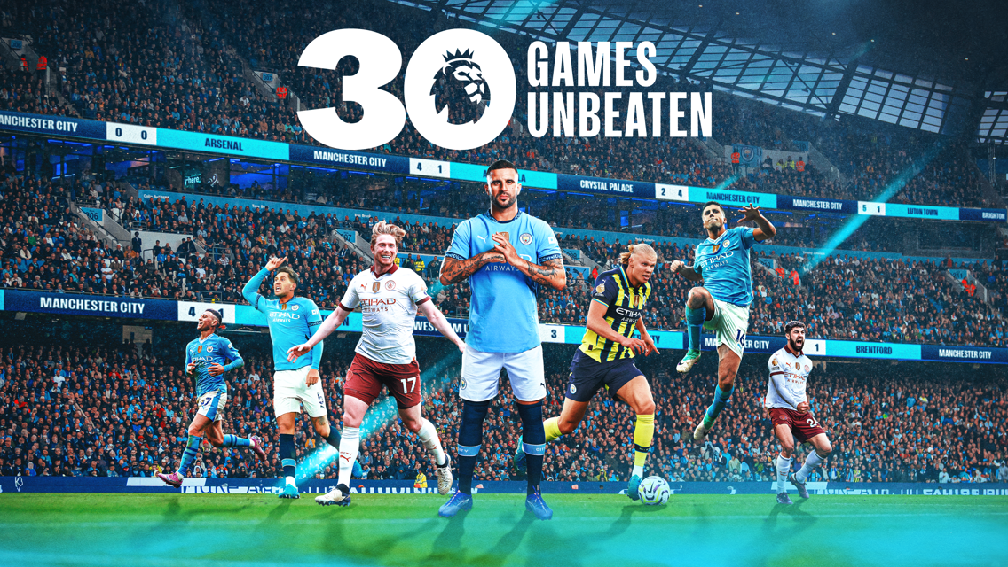 City equal our longest Premier League unbeaten run