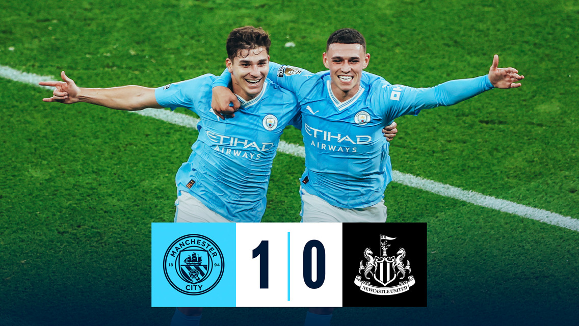 Brief highlights: City 1-0 Newcastle