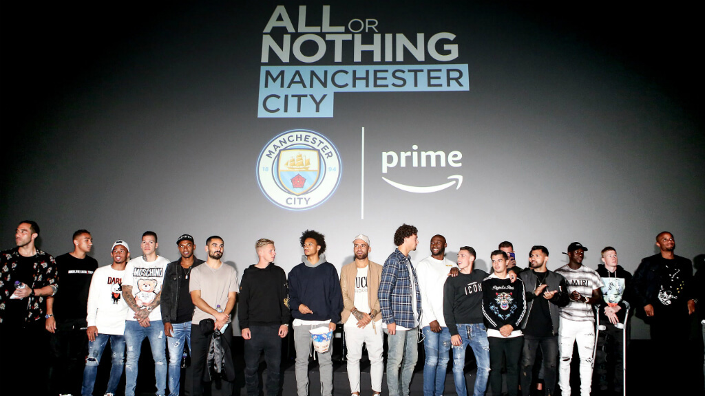 Manchester City To Be Featured In  Prime Video Series