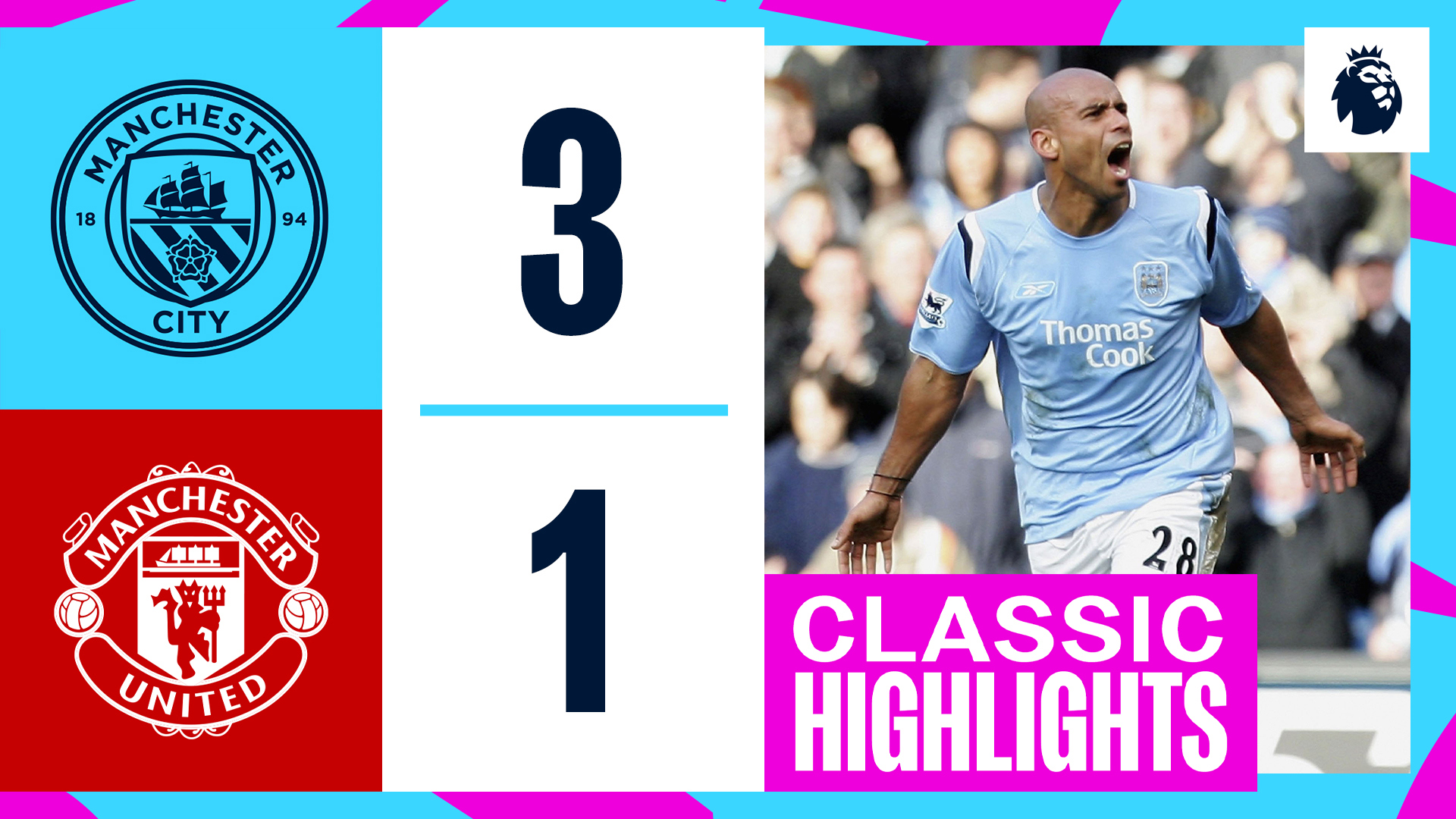 Classic highlights: City 3-1 United 2006