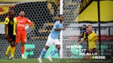 GOAL: Sterling celebrates his opener.