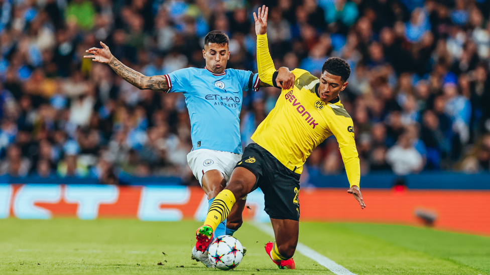 CANCELO CHALLENGE : Battling with Bellingham.