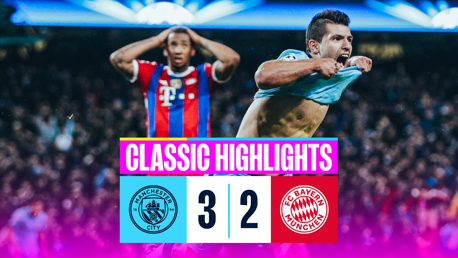 Classic highlights: City 3-2 Bayern Munich 2014