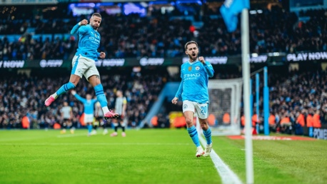 Bernardo brace fires record-breaking City into FA Cup semi-finals