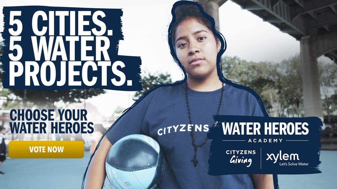 Vote for your Xylem Water Heroes  