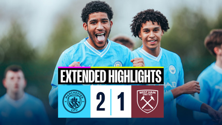 Extended highlights: City Under-18s 2-1 West Ham Under-18s