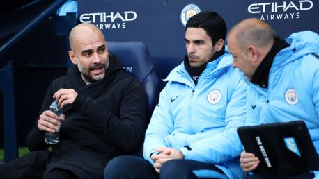 PEP TALK: The boss and his staff watch on from the dugout 