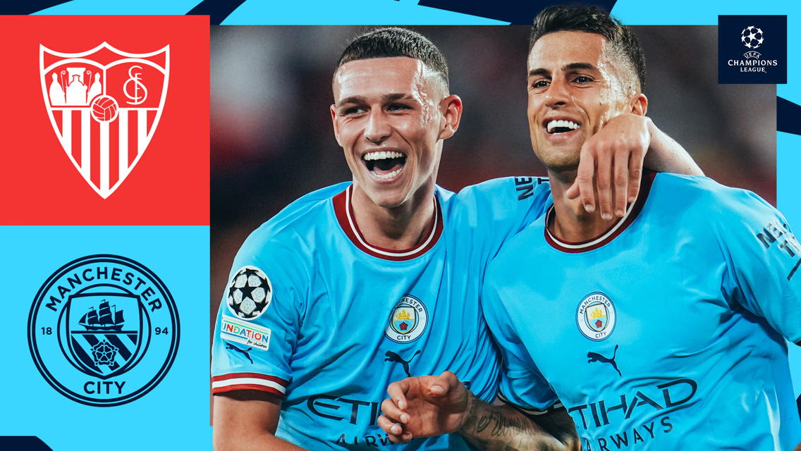 Sevilla v City: UCL  Full Match Replay 