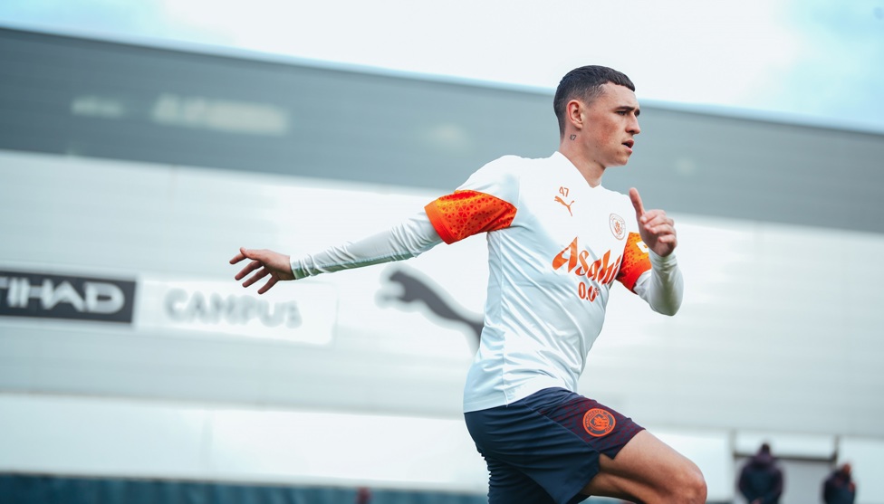 PHIL FODEN: Readying for the Spurs test