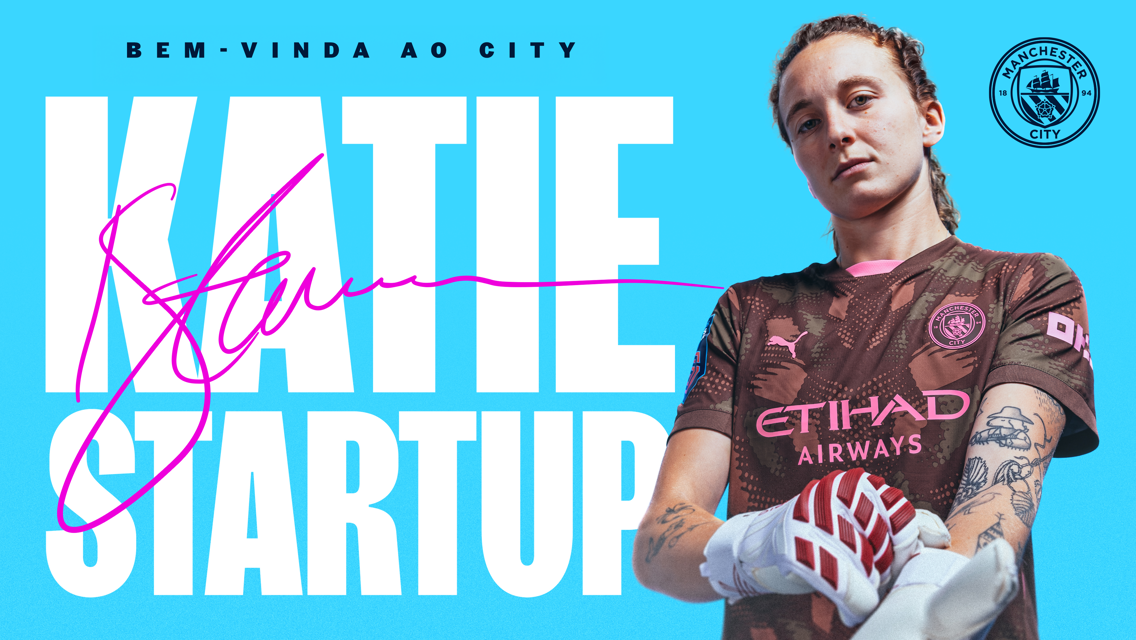 Manchester City anuncia contratação de Katie Startup