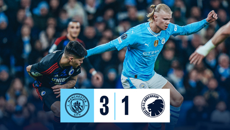 Highlights: City 3-1 FC Copenhagen