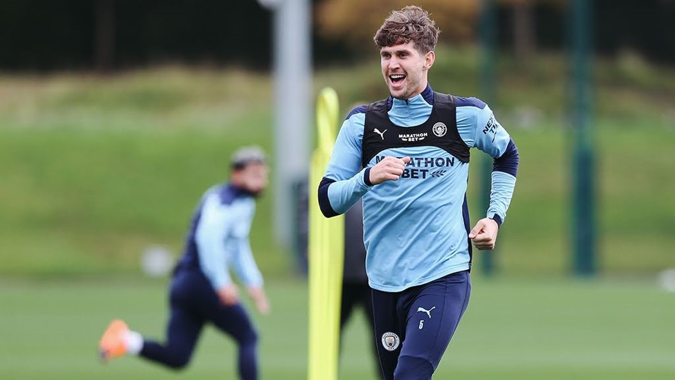  : John Stones building his fitness up