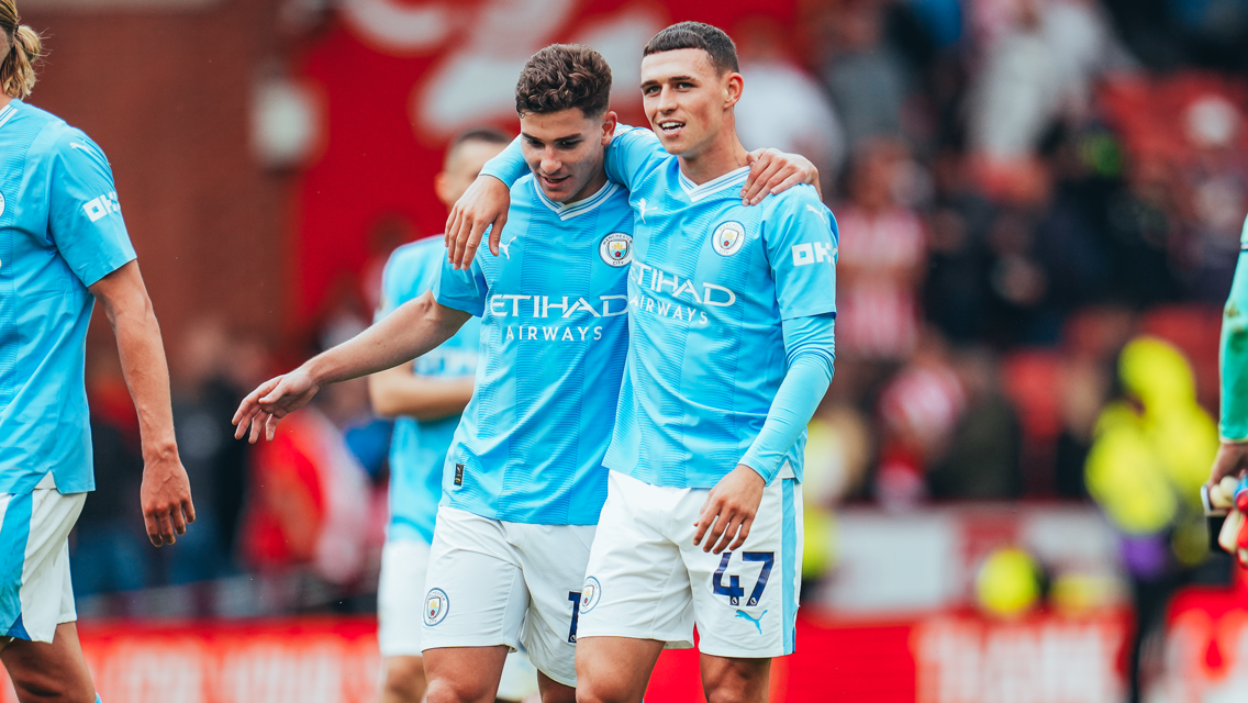 Sheffield United 1-2 City: Stats of the match