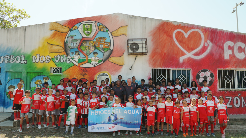 BARRANQUILLA : Manchester City and Xylem have supported the project in Barranquilla since the start of the 23/24 season