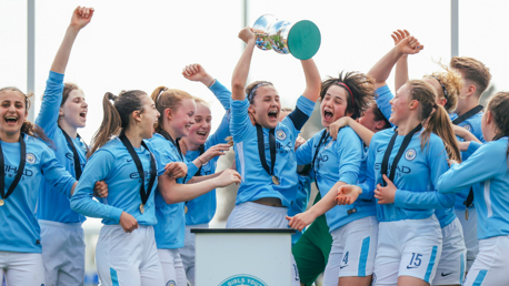 CHAMPIONS: A fantastic day for City's women's academy sides