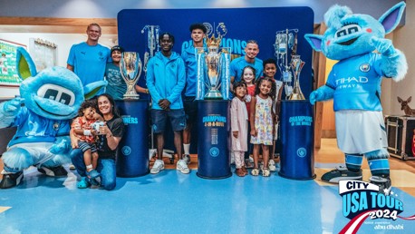 City players visit North Carolina Children’s Hospital