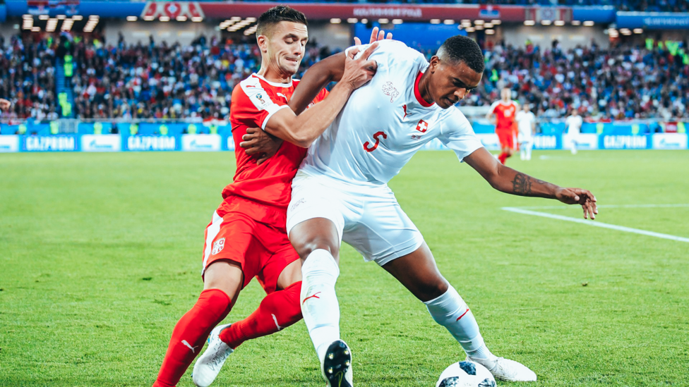 WORLD CUP: : Akanji was part of the Switzerland side to reach the Last 16 of the World Cup that summer, losing to Sweden on penalties. 