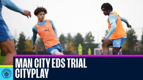 Watch: City's EDS trial CITYPLAY in training