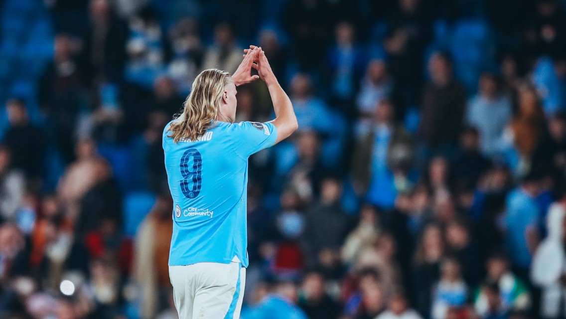 Gallery: City players wear CITC logo on new Champions League match shirt