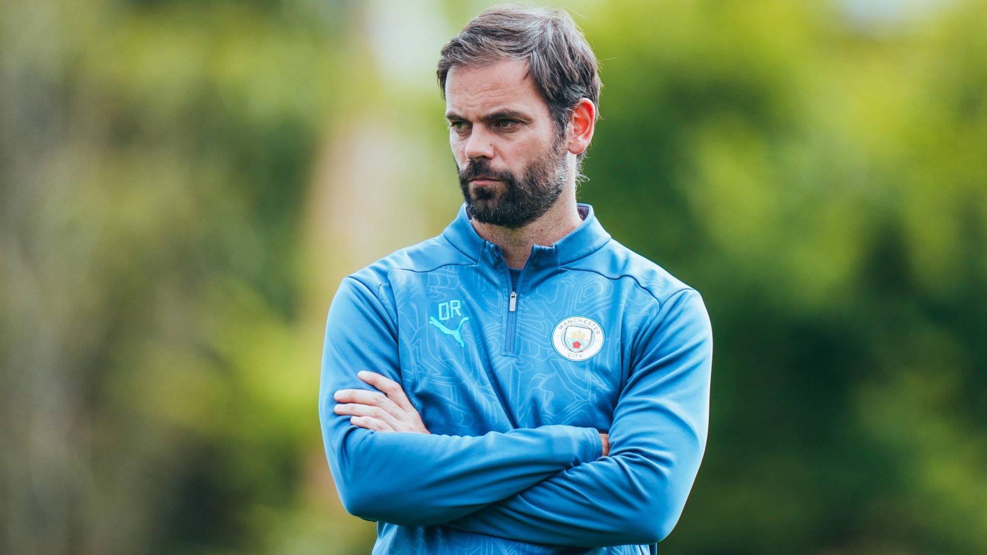 THE BOSS : Oliver Reiss watching the action in his first game in charge. 