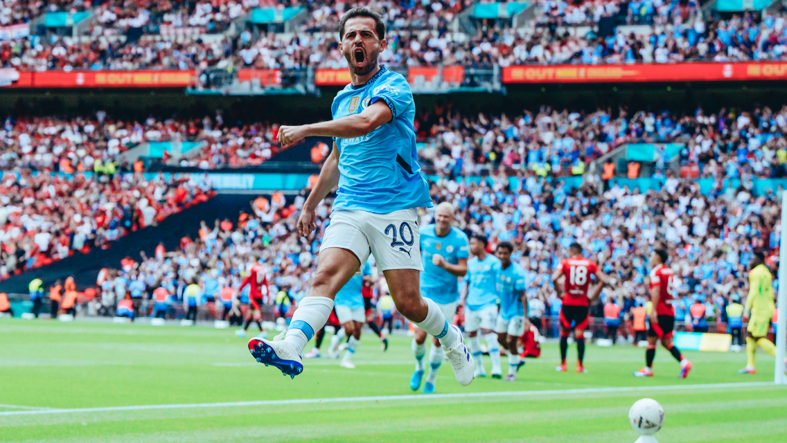 ROAR: Bernardo enjoyed that one!