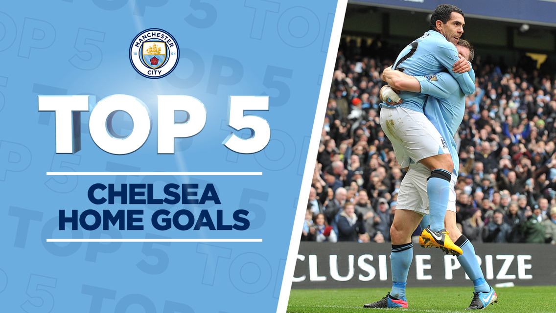 City v Chelsea: Top five goals