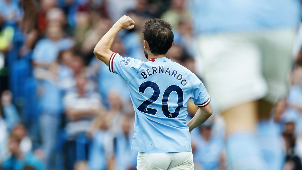 FIST PUMP : Bernardo enjoyed that one!