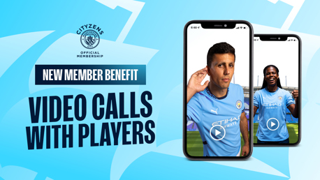 New Member Benefit launched: Video Calls with Players!