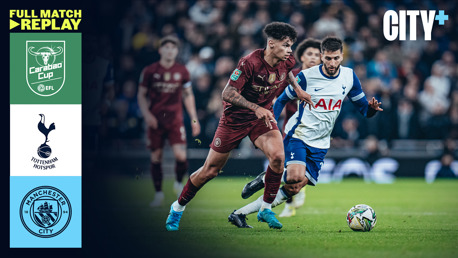 Full-match replay: Tottenham v City, Carabao Cup