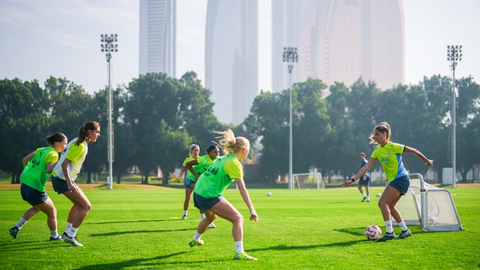 ON THE BALL : A possession-based exercise in full swing