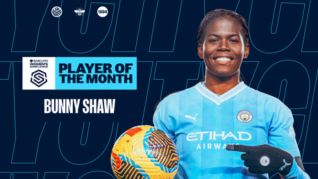 Shaw named December Player of the Month