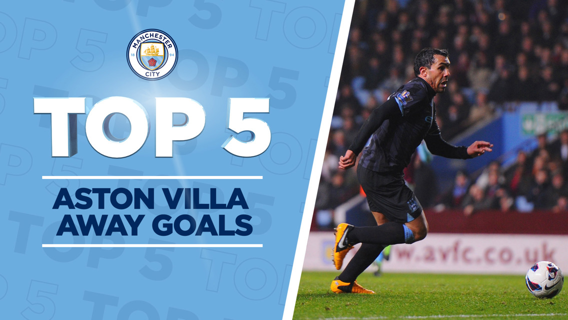 Aston Villa v City: Top five goals