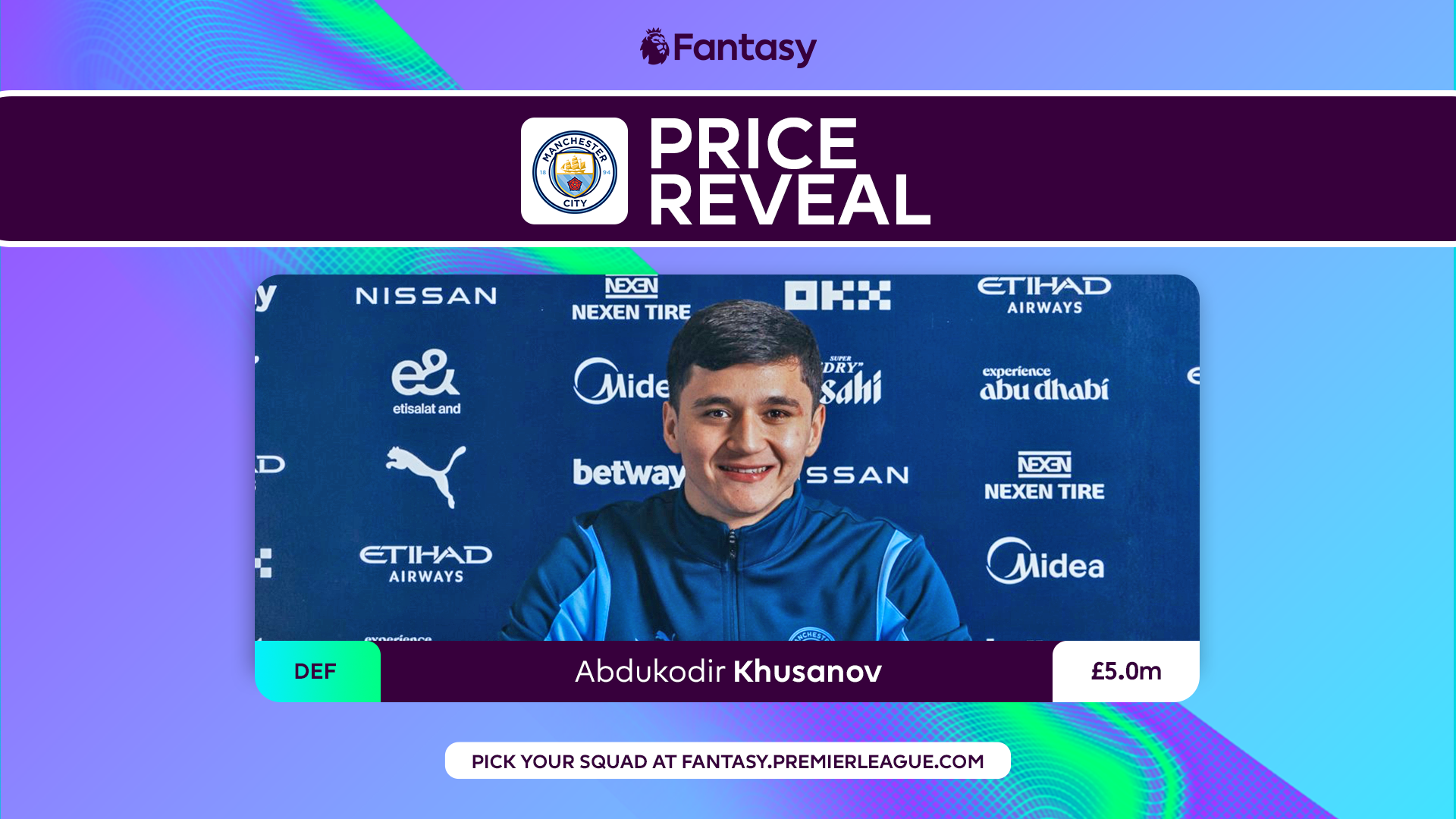 Khusanov’s Fantasy Premier League price confirmed