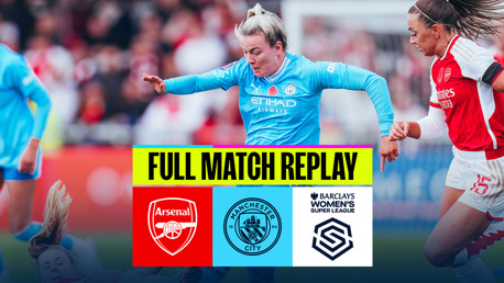 Arsenal v City: WSL full-match replay 