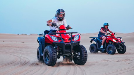 Gallery: Quad biking and sandboarding on desert safari!