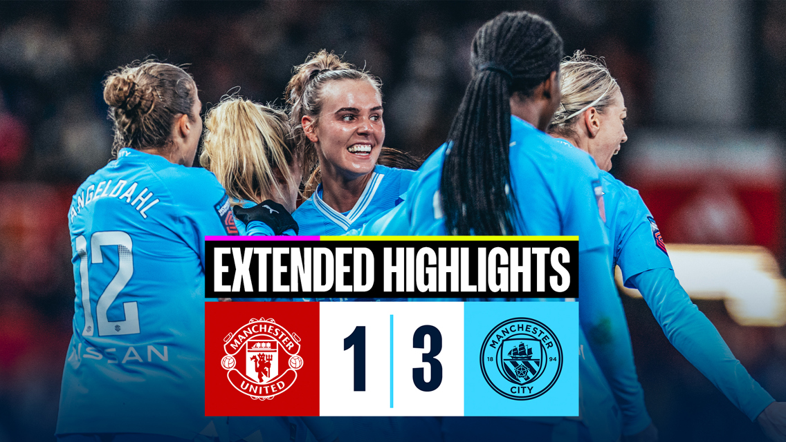 Manchester United 1-3 City: Classic highlights 