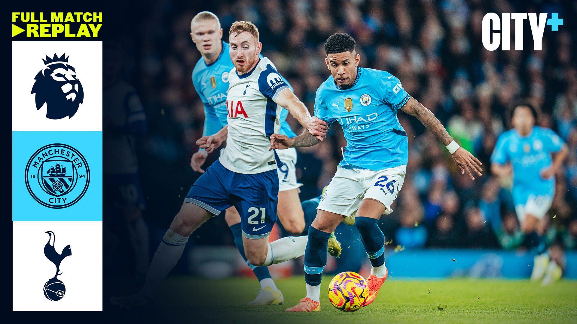 Full Match Replay City V Tottenham