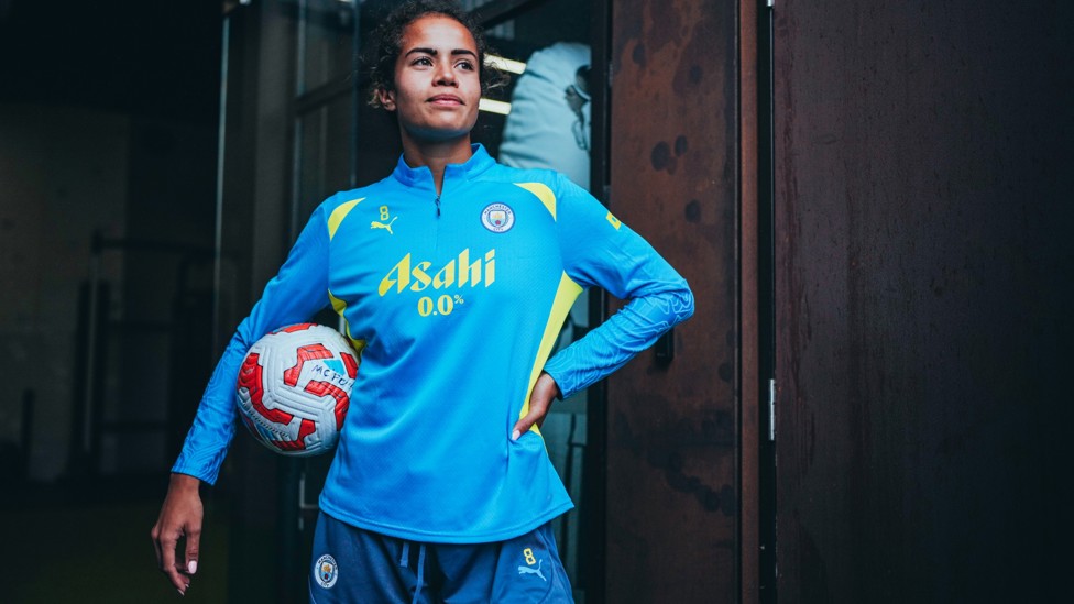 MAGIC MARY : Australian international Mary Fowler snapped by our photographer before training began.