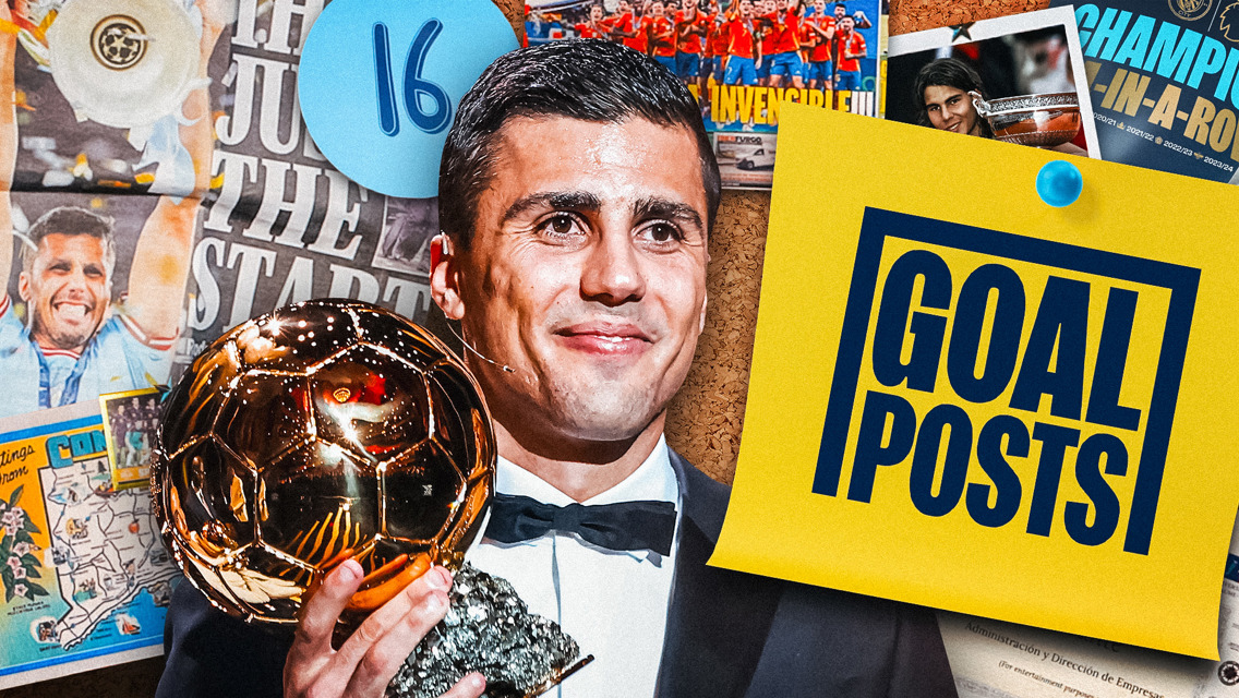 Watch: Goal posts with Rodri