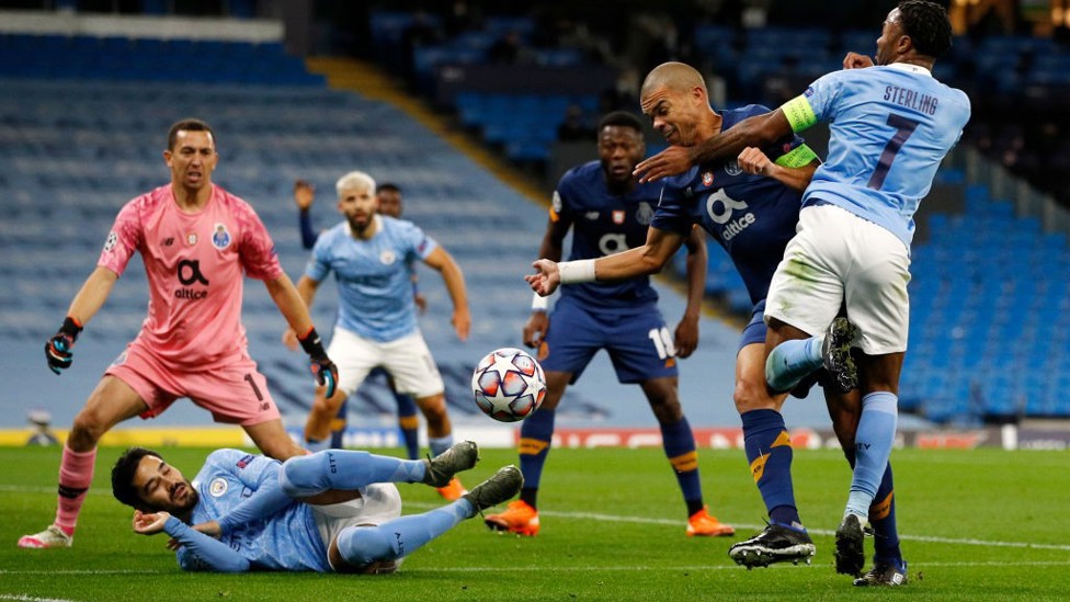 INSTANT RESPONSE: Raheem Sterling is fouled in the box by Pepe minutes after the opening goal