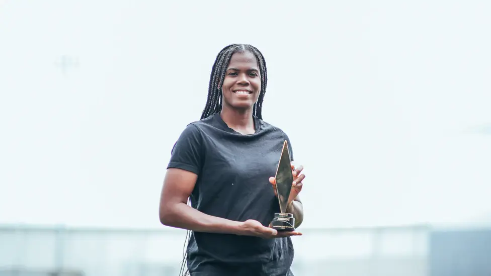 WORLDWIDE RECOGNITION : Bunny was named CONCACAF Women’s Player of the Year in April